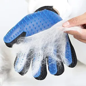 Play Premium Silicone Animal Pet Dog Wash Brush Cleaning Massage Glove