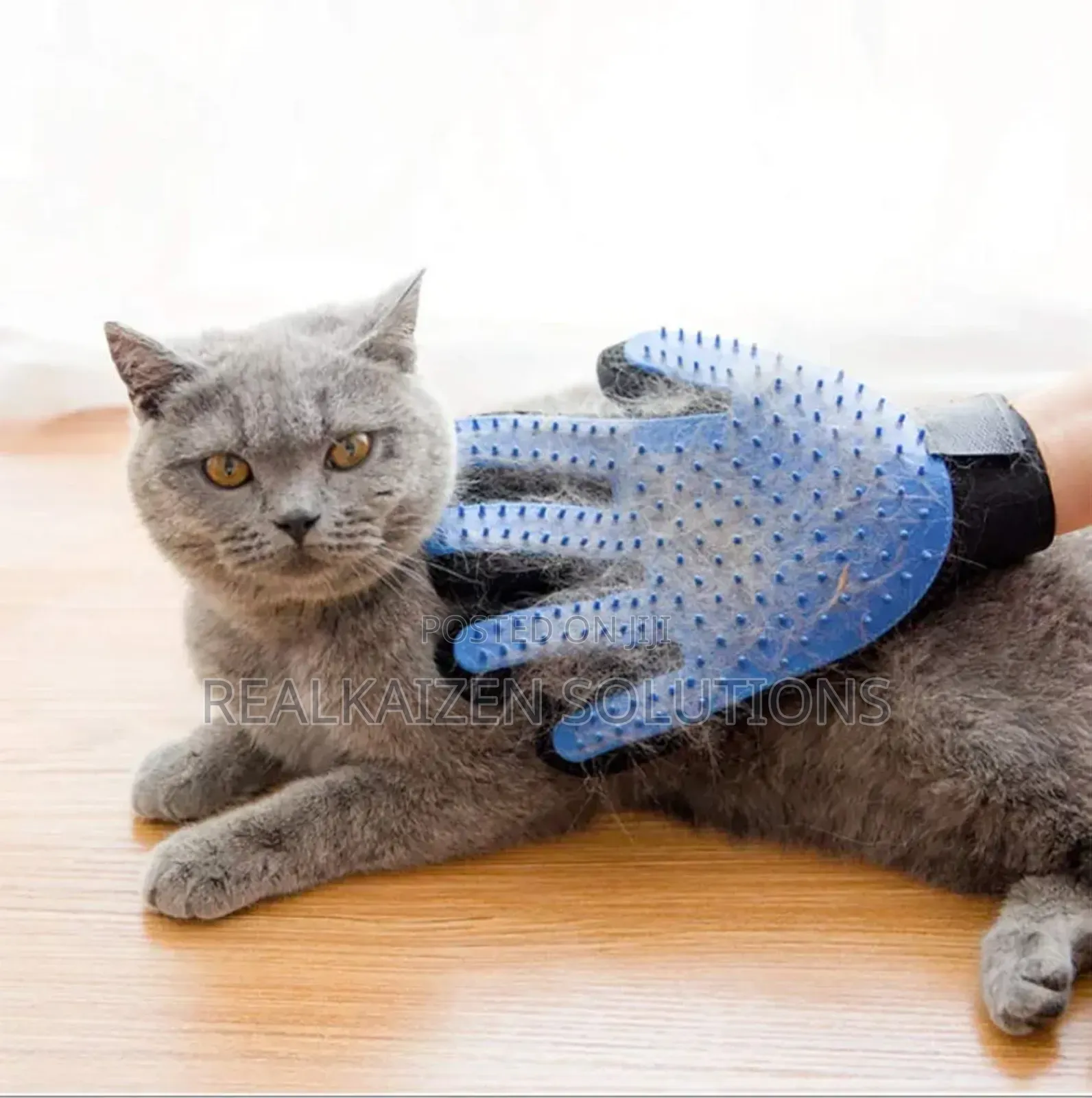 Play Premium Silicone Animal Pet Dog Wash Brush Cleaning Massage Glove