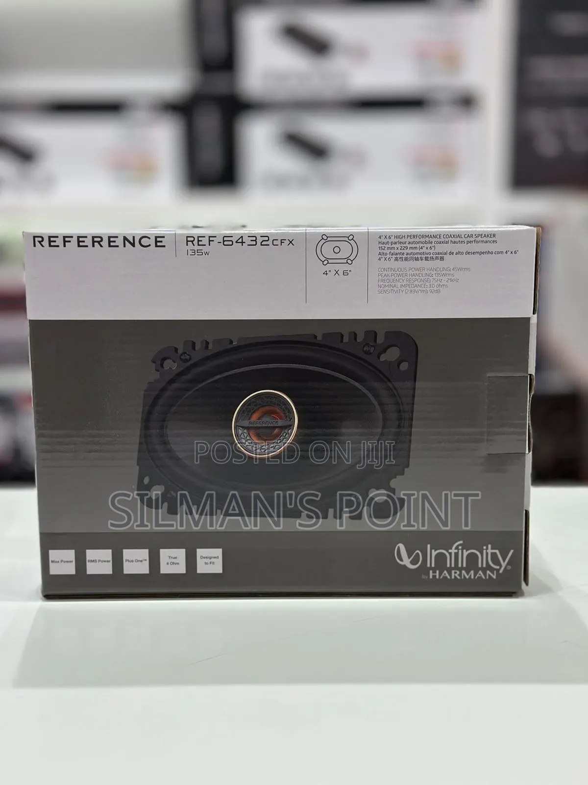 Infinity Reference 6432 CFX 135 Watts Car Speakers