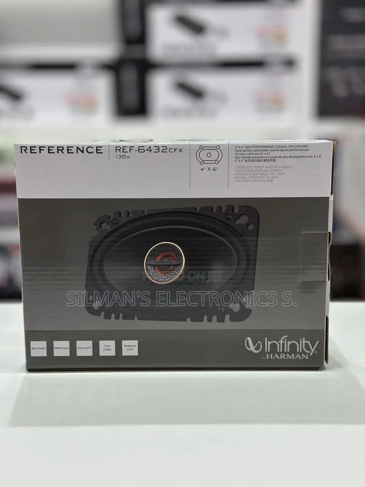 Infinity Reference 6432 CFX 135 Watts Car Speakers