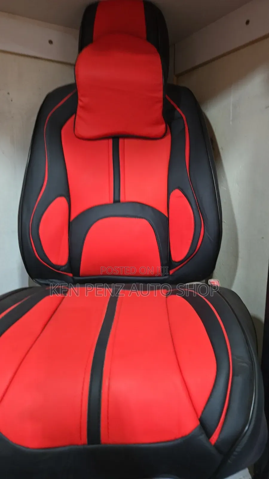 Universal Car Seat Covers ( 5 Seater Red)