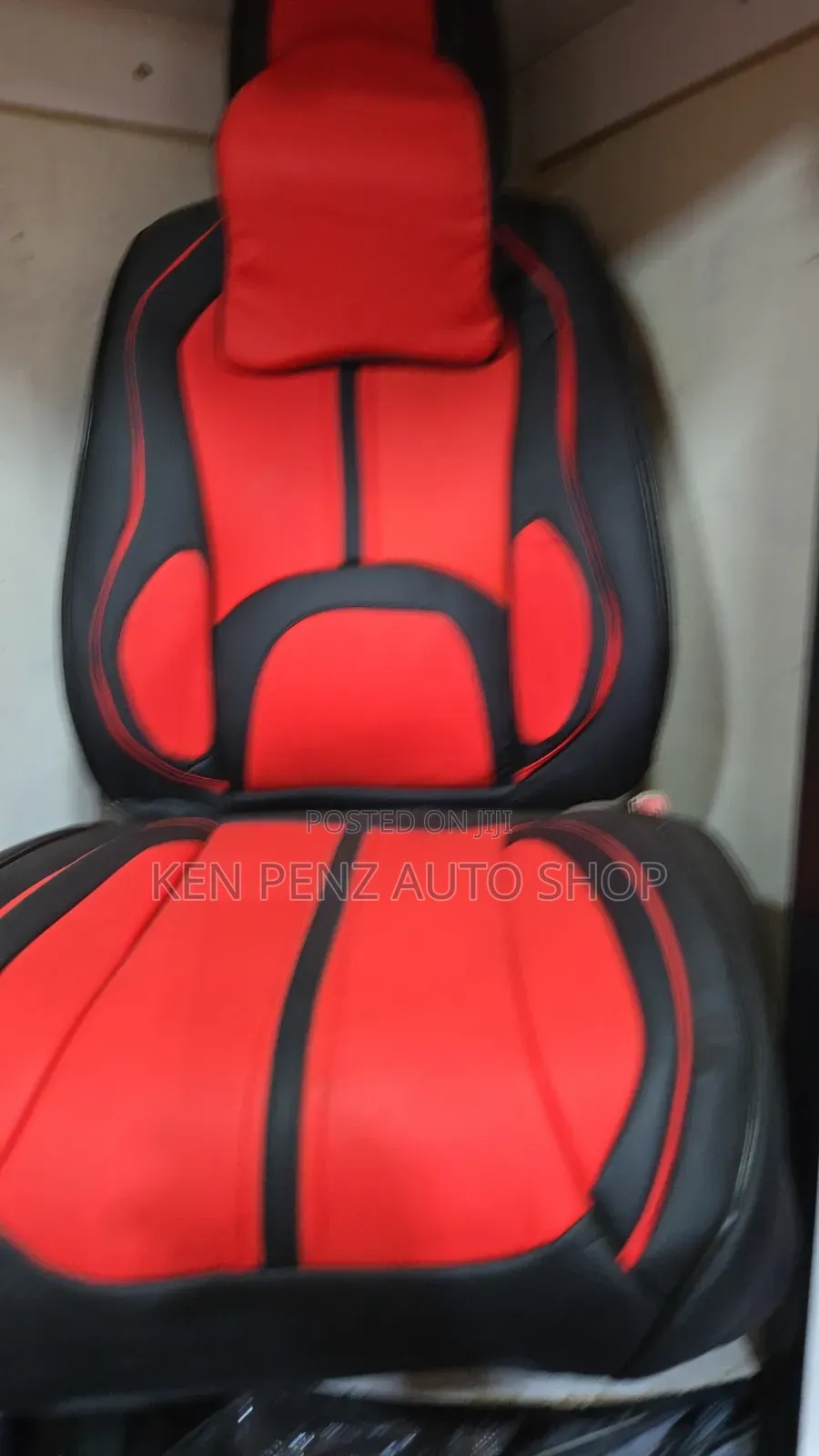 Universal Car Seat Covers ( 5 Seater Red)