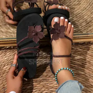 Beach Open Toe Elastic Band Wedges Platform Women Sandals
