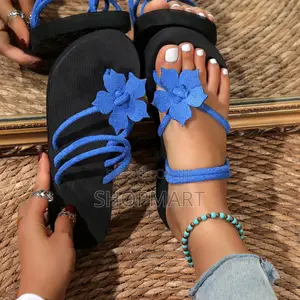 Beach Open Toe Elastic Band Wedges Platform Women Sandals