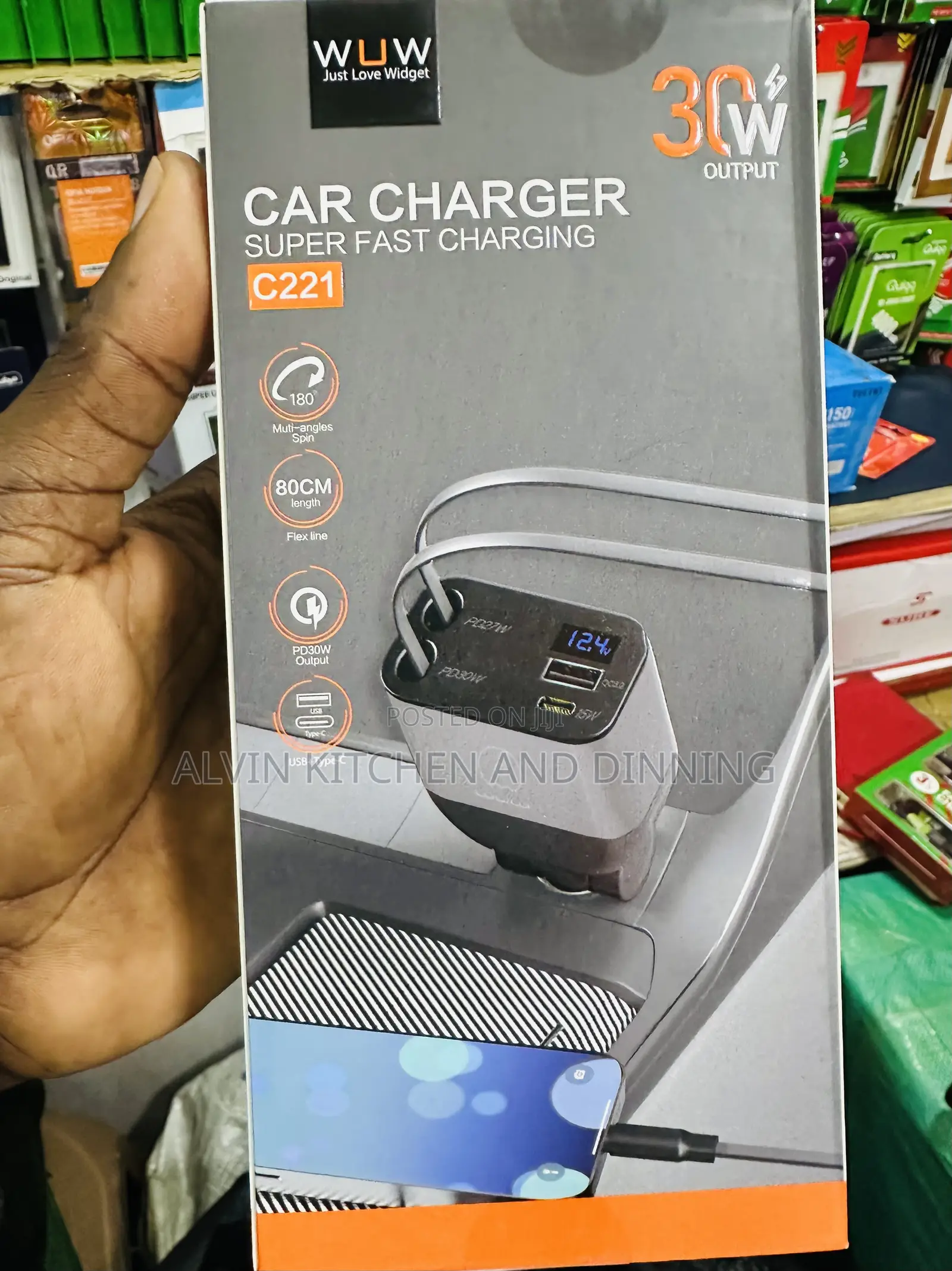 Car Charger Super First Charging.