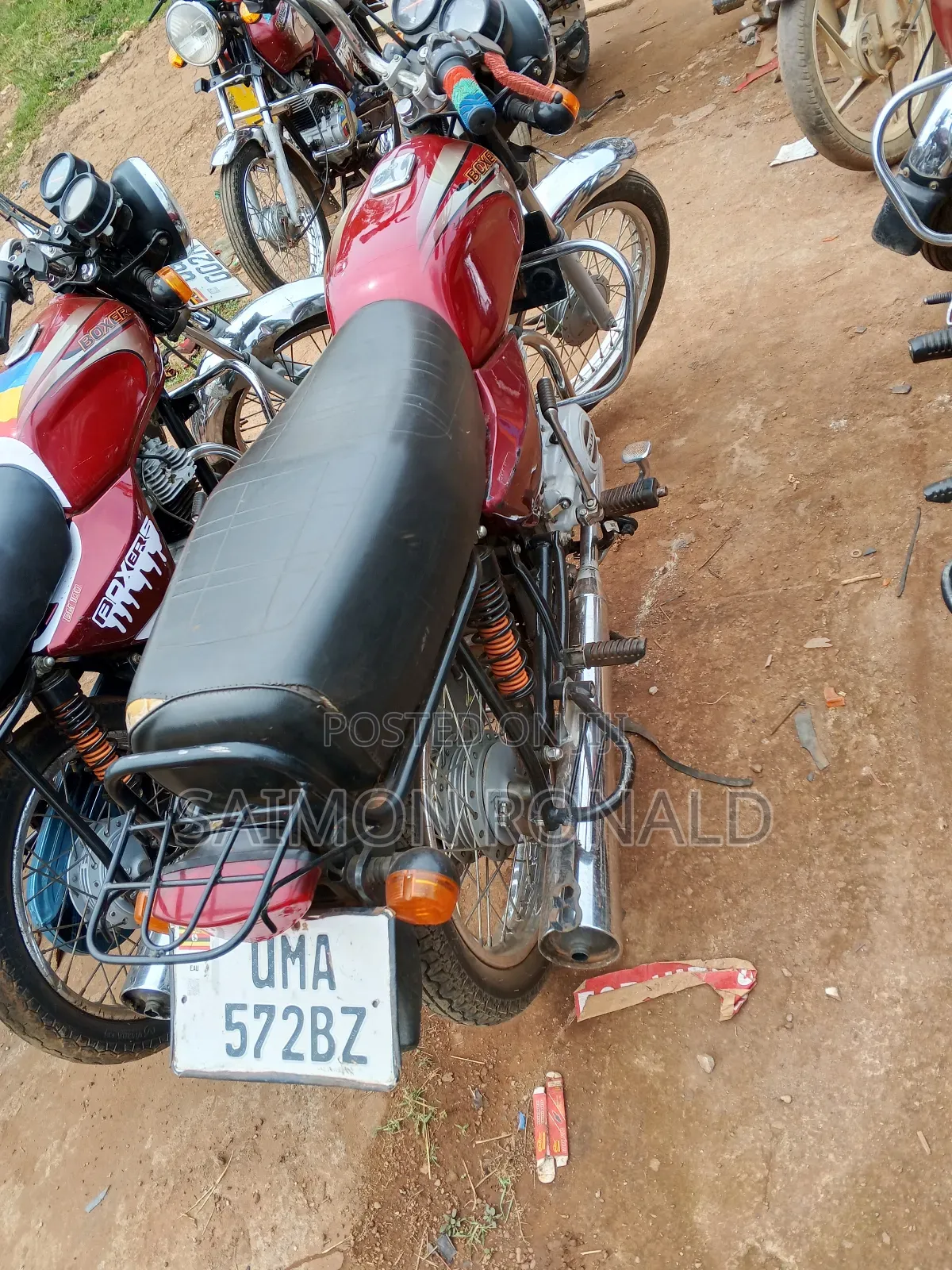 Bajaj Boxer 100 2025 Red