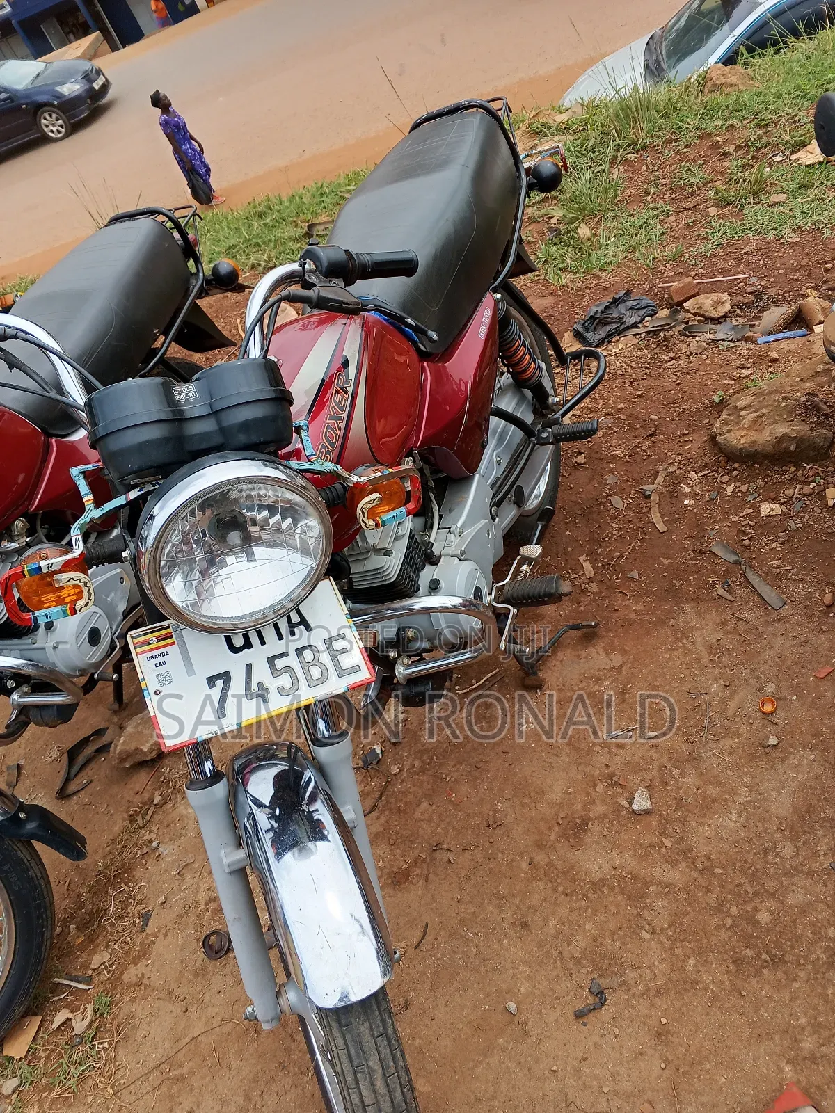 Bajaj Boxer 100 2025 Red