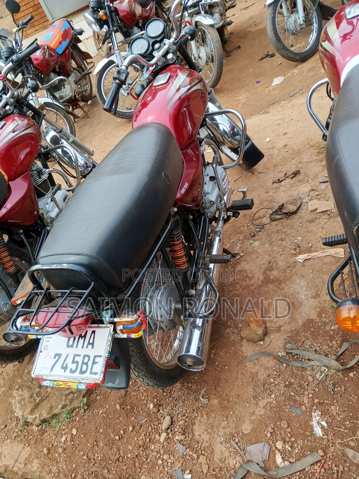 Bajaj Boxer 100 2025 Red