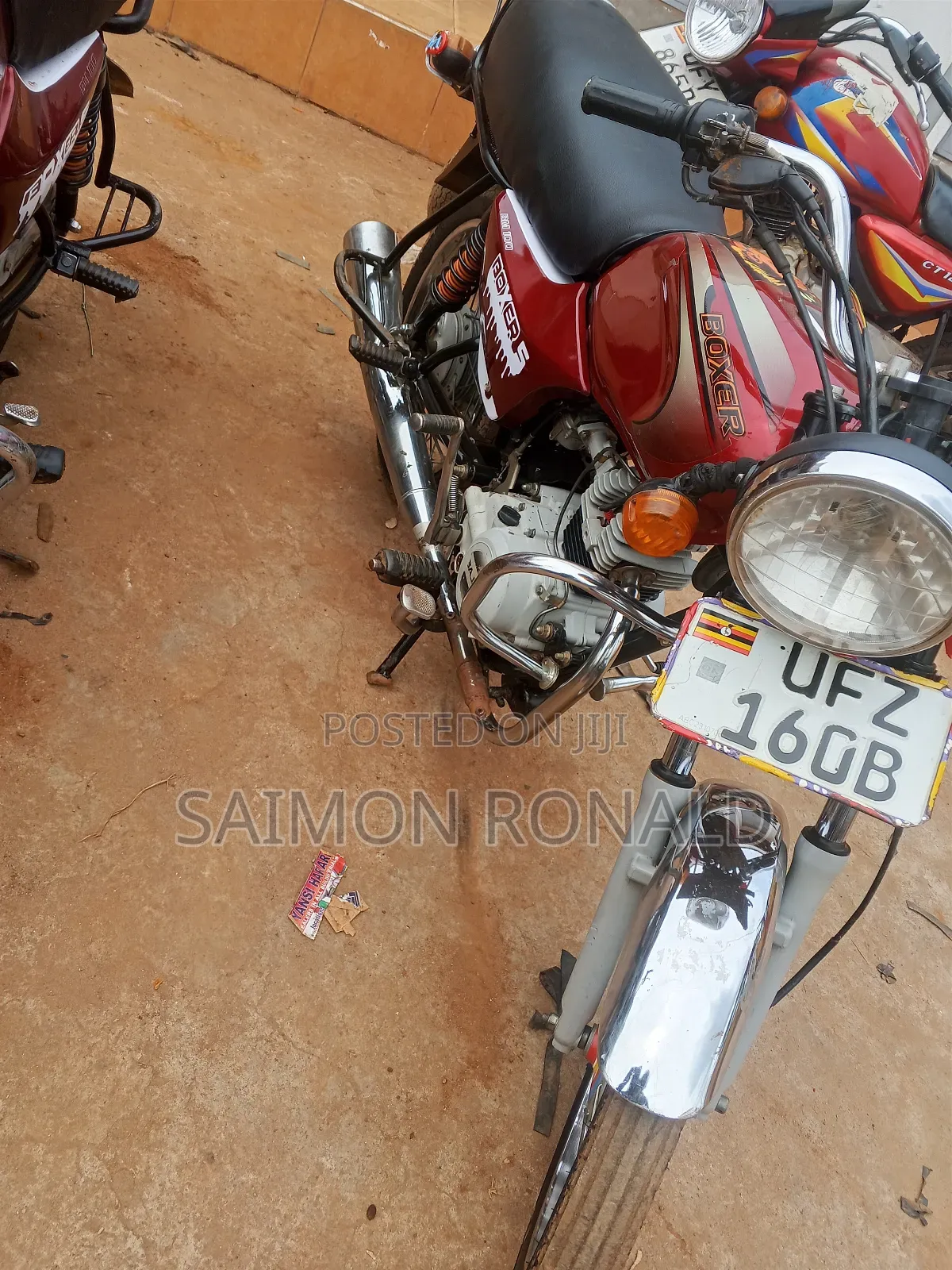 Bajaj Boxer 100 2023 Red