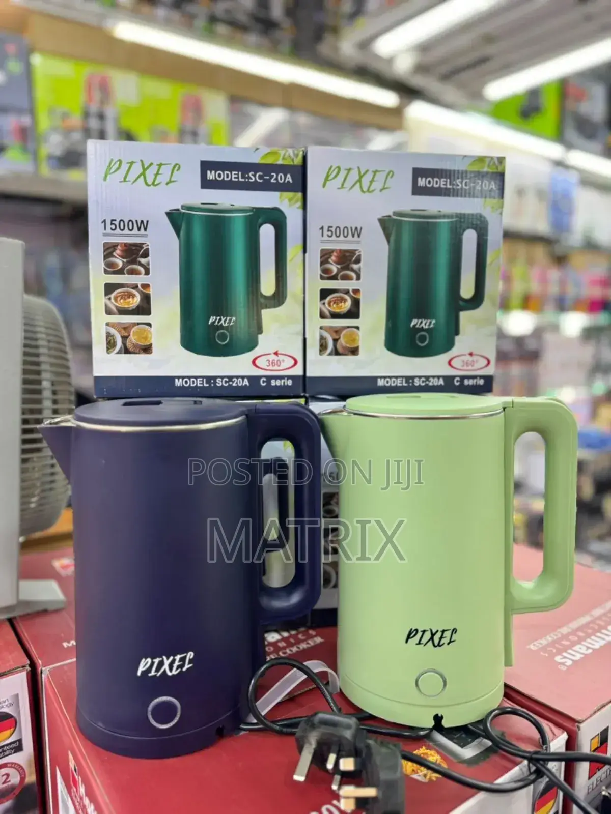 2.5 Pixel Electric Kettle Parcolator