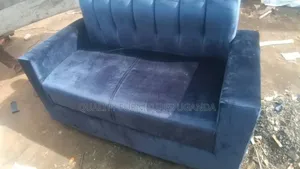 Luxury Navy Blue 2 Seater Sofa