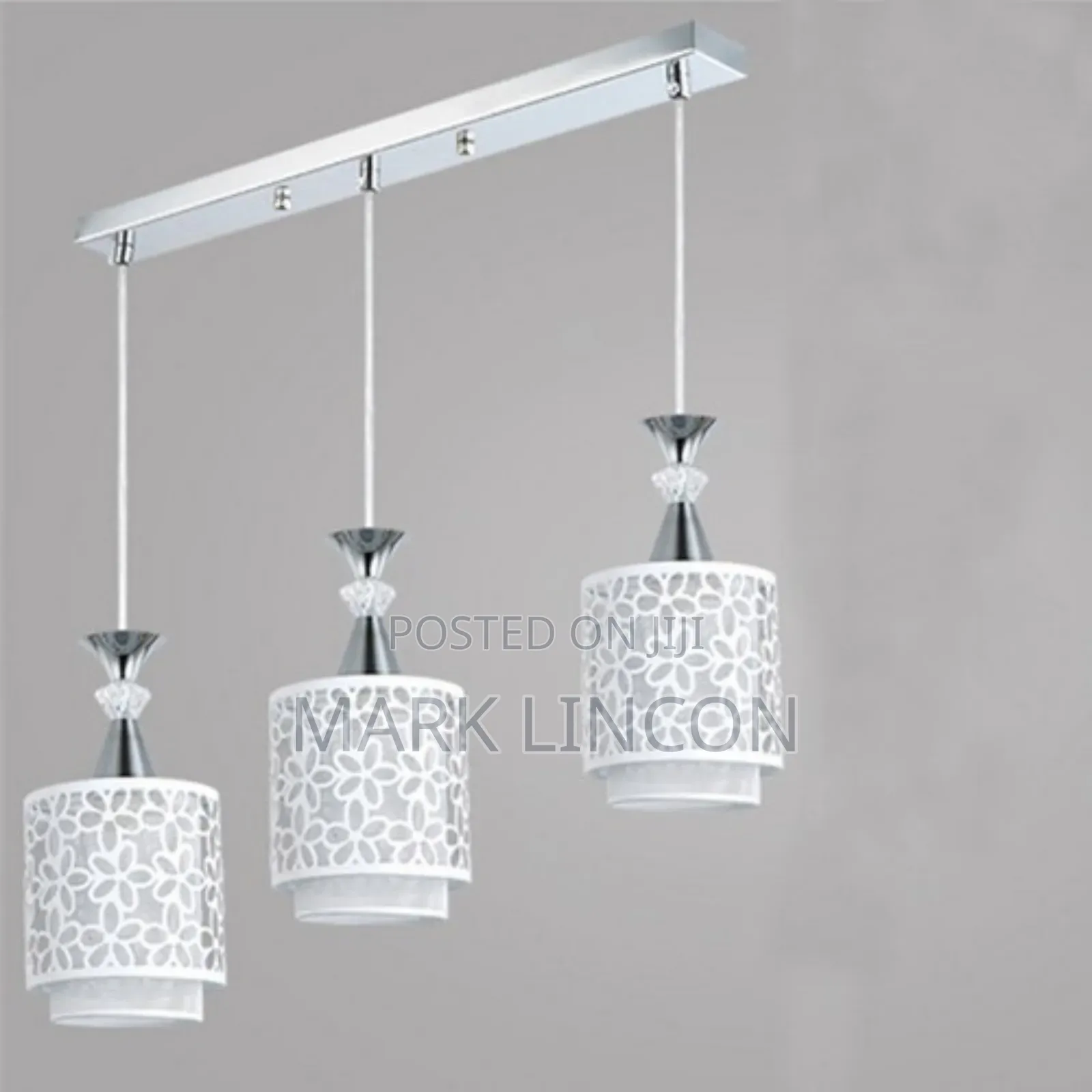 Modern Three Head Pendant Chandelier