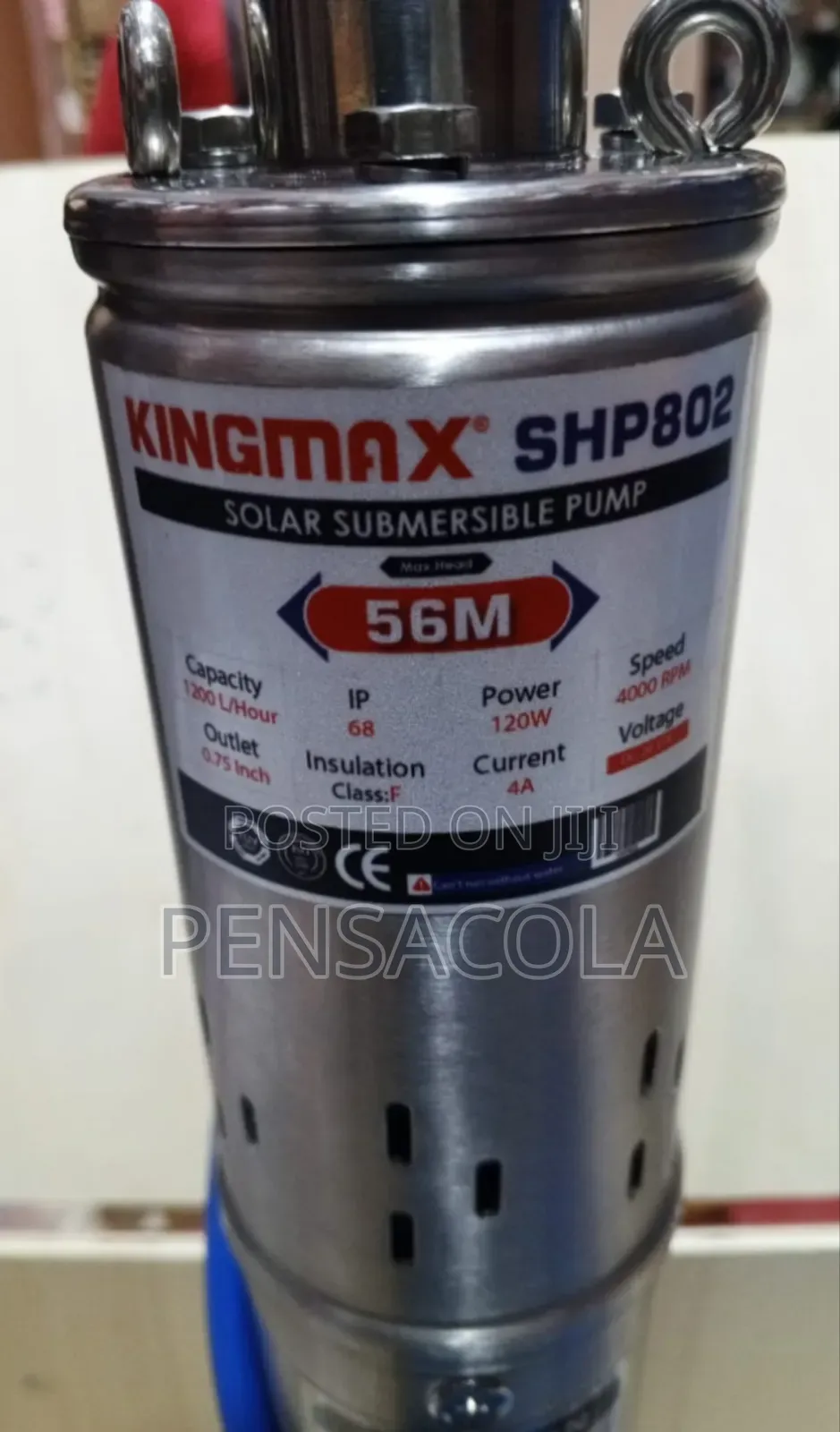 Solar 56m / 185 Feet Water Pump