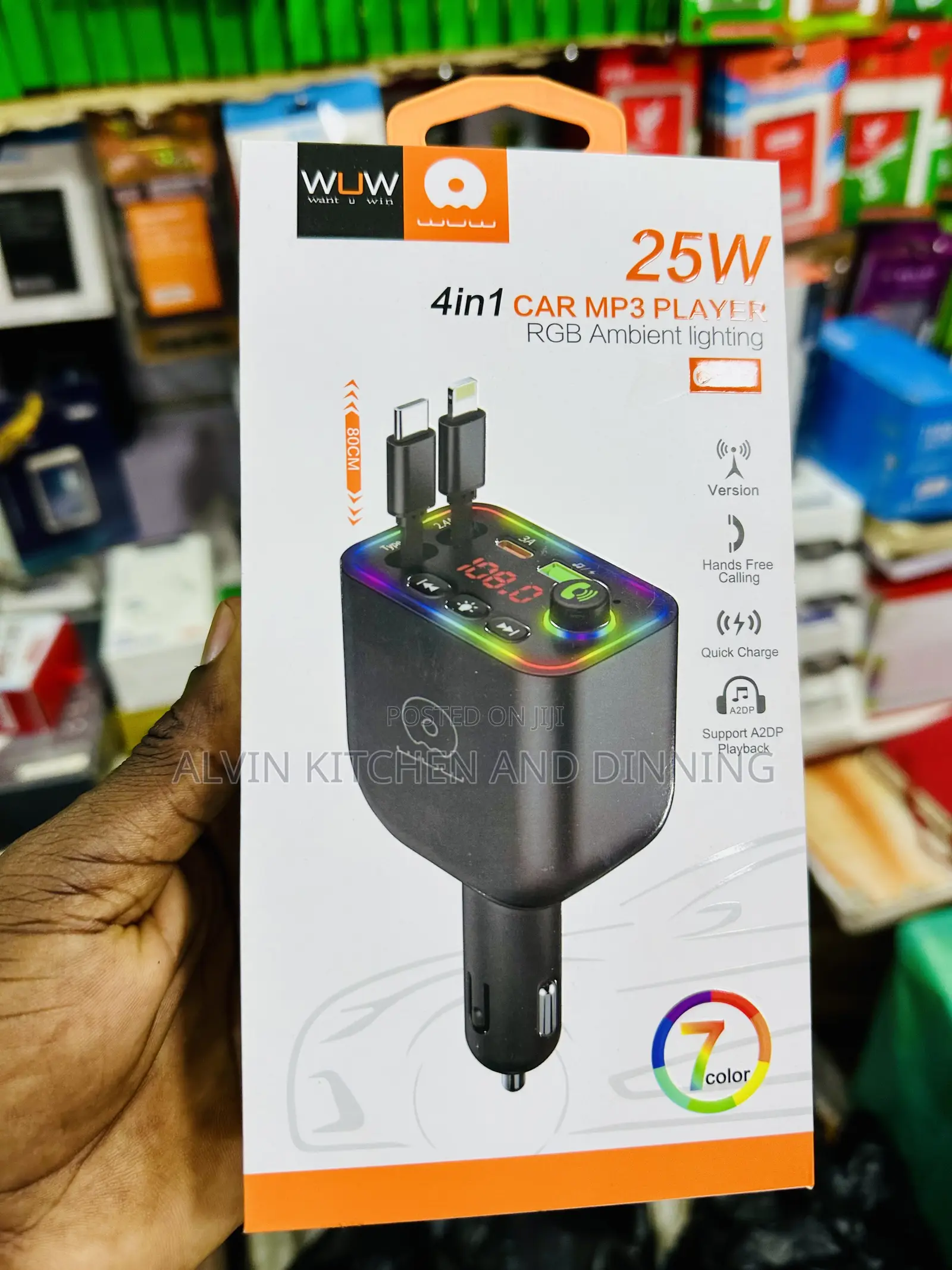 Car Charger With Mp3 Player