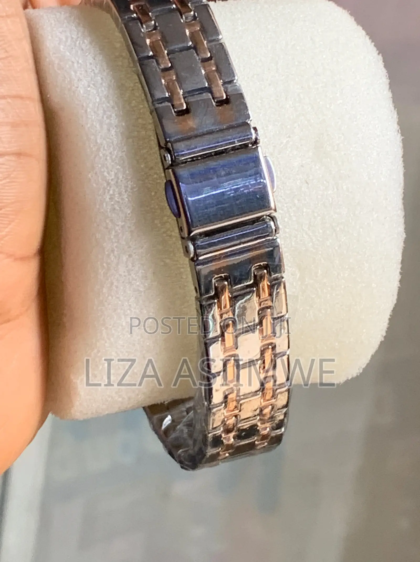 Women's Watch Featuring a Two-Tone Rose Gold and Silver Case,