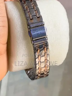 Women's Watch Featuring a Two-Tone Rose Gold and Silver Case,