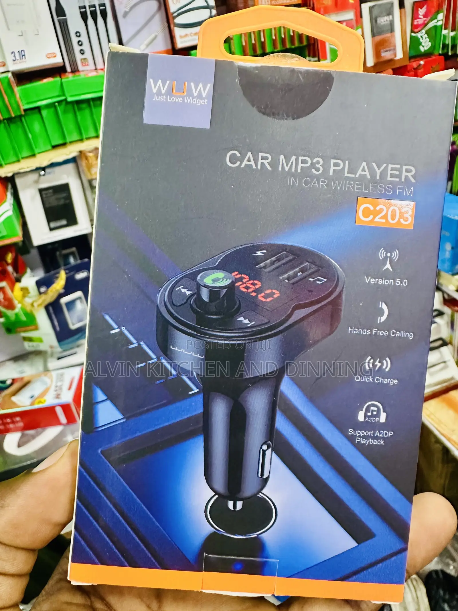 Car Mp3 Player With Charger And Fm Radio