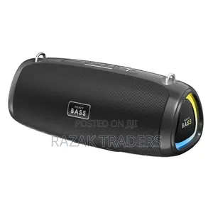 Bass-13 30w Portable Bluetooth Speaker With Subwoofer RGB Led Lights