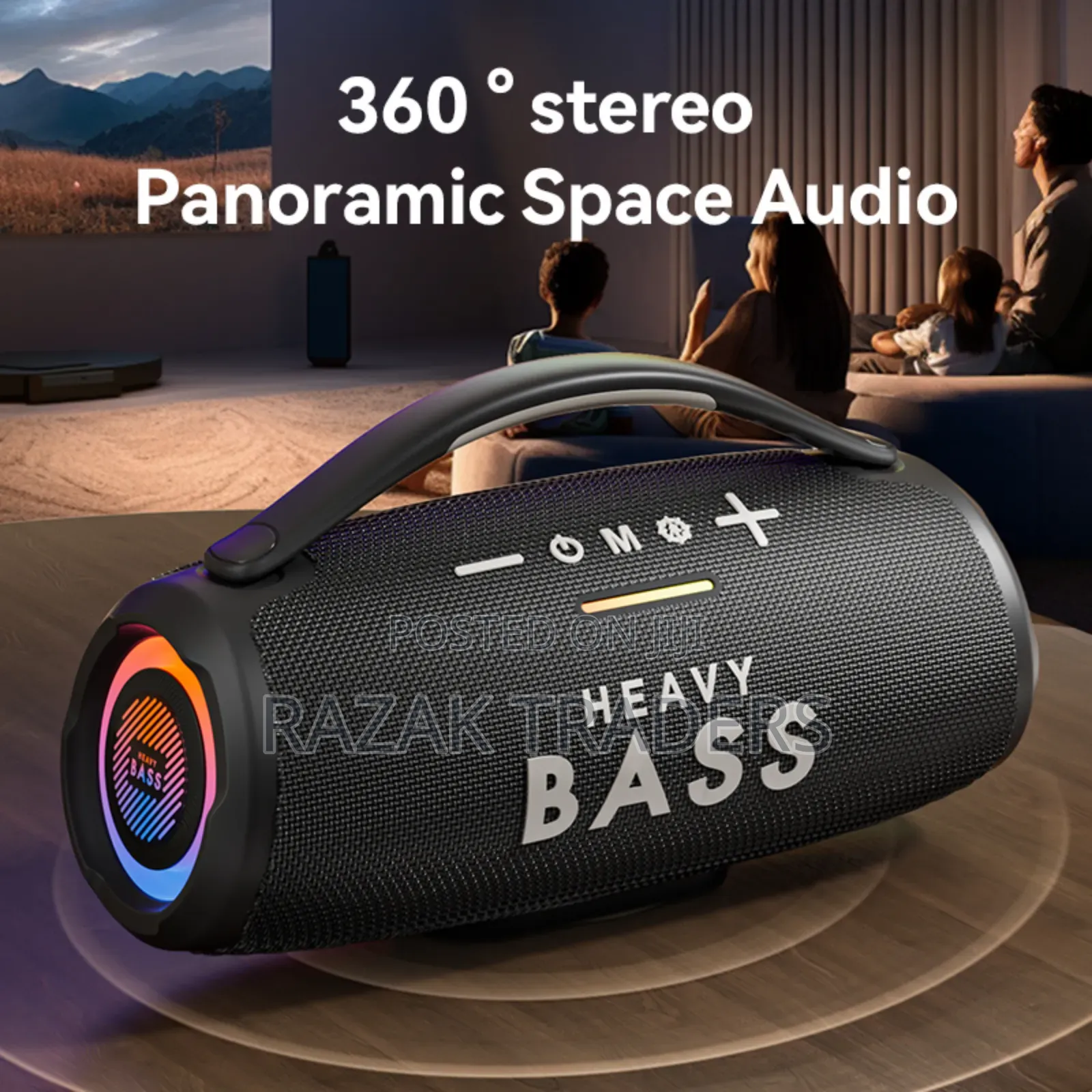 Bass-31 50w Boombox High Power Bluetooth Speakers Portable