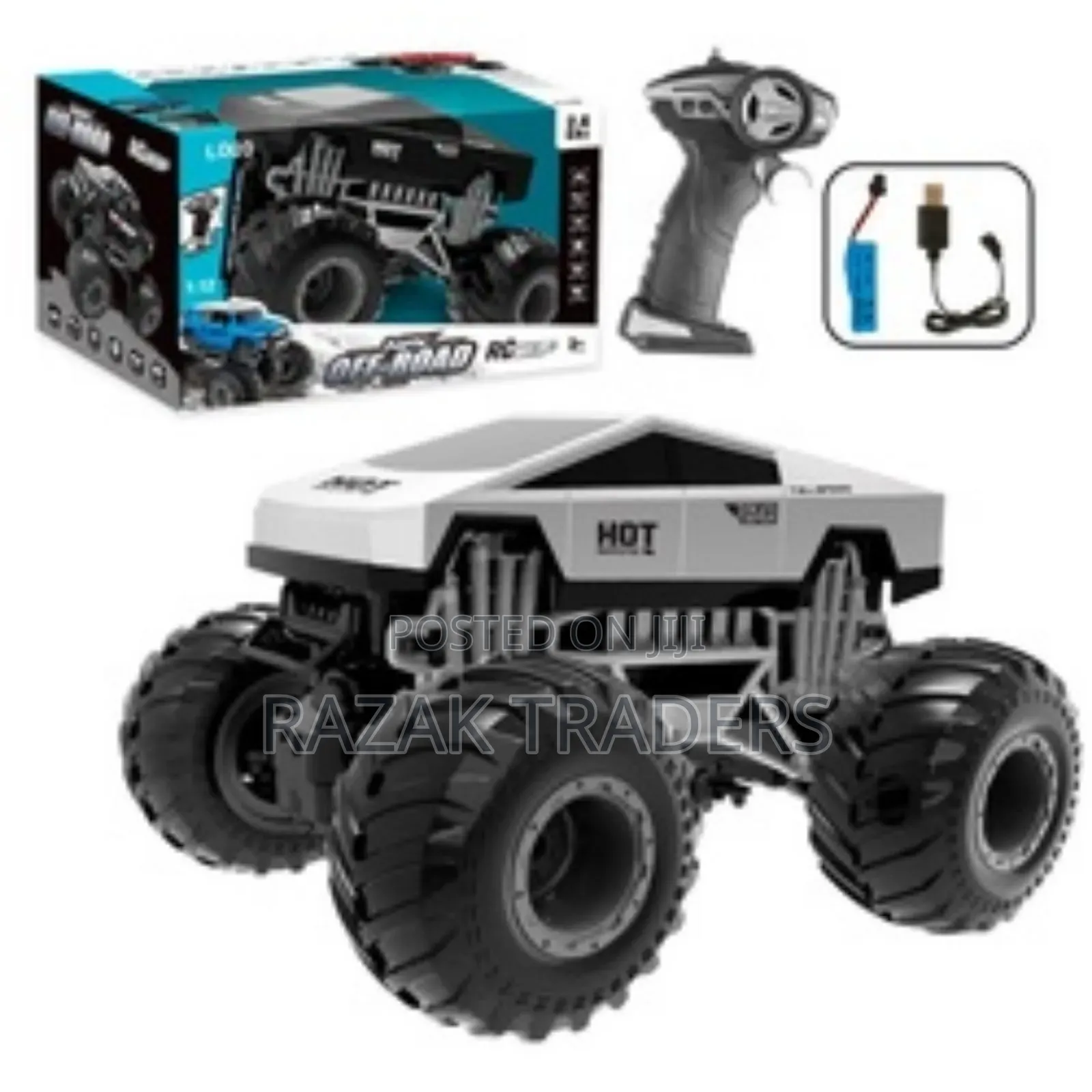 Remote Control Car, Rc Truck 1:24 Heavy Tyre