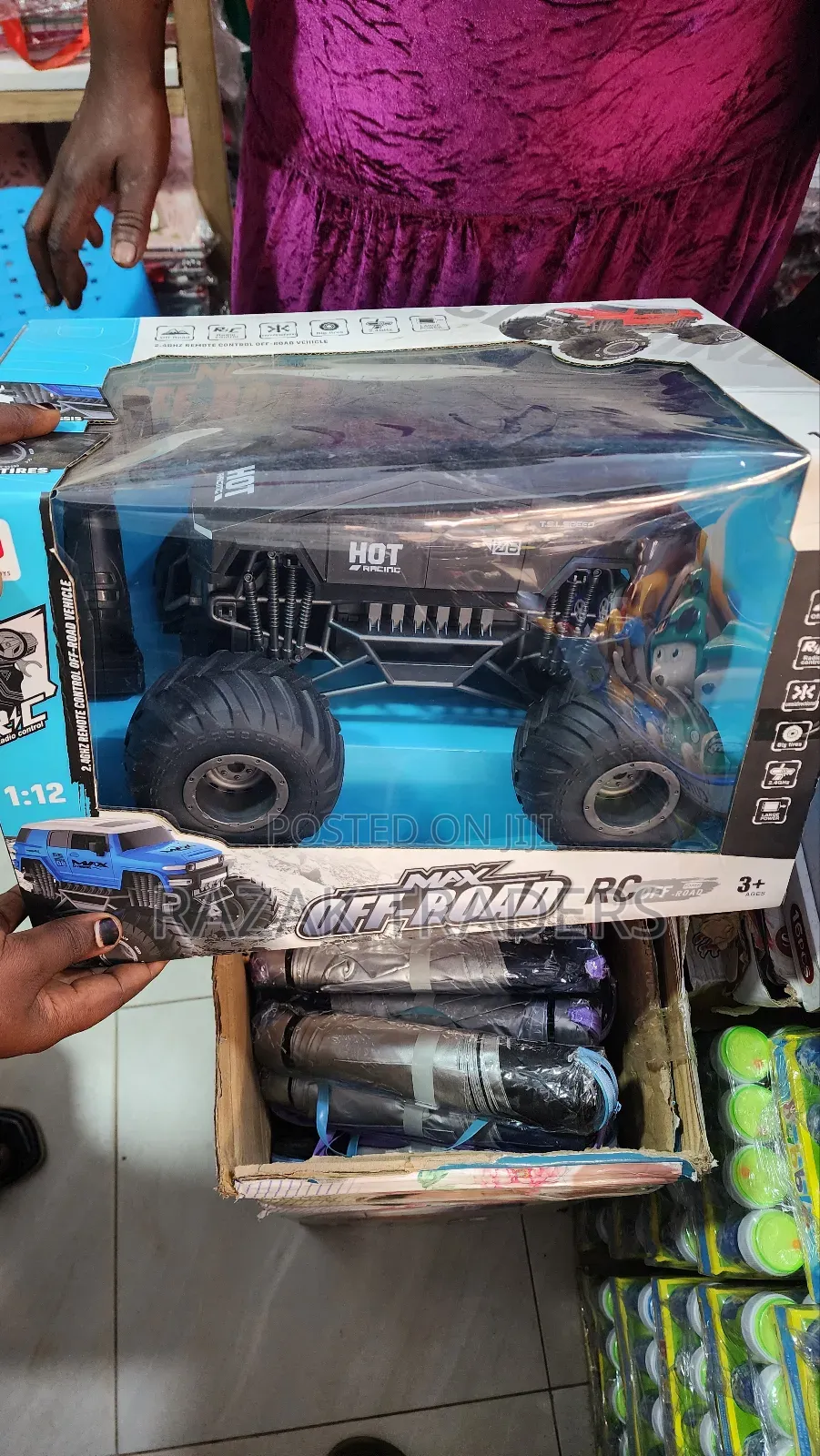 Remote Control Car, Rc Truck 1:24 Heavy Tyre