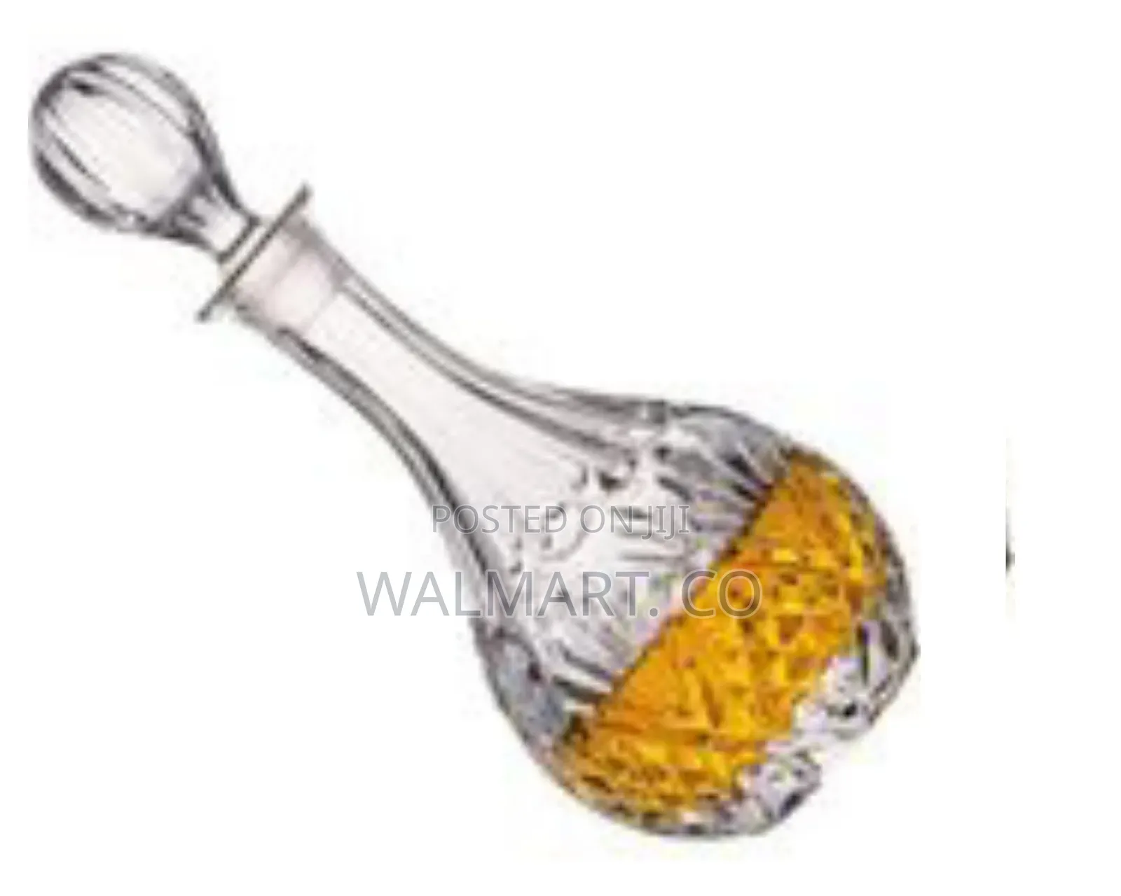 Elegant Crystal Spirit Decanter With Stopper