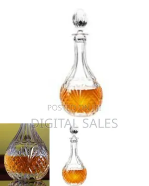 970ml Striking Ribbed Crystal Liquor