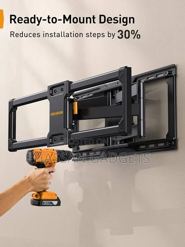 Full Motion Tv Wall Mount For 50-90 Inches