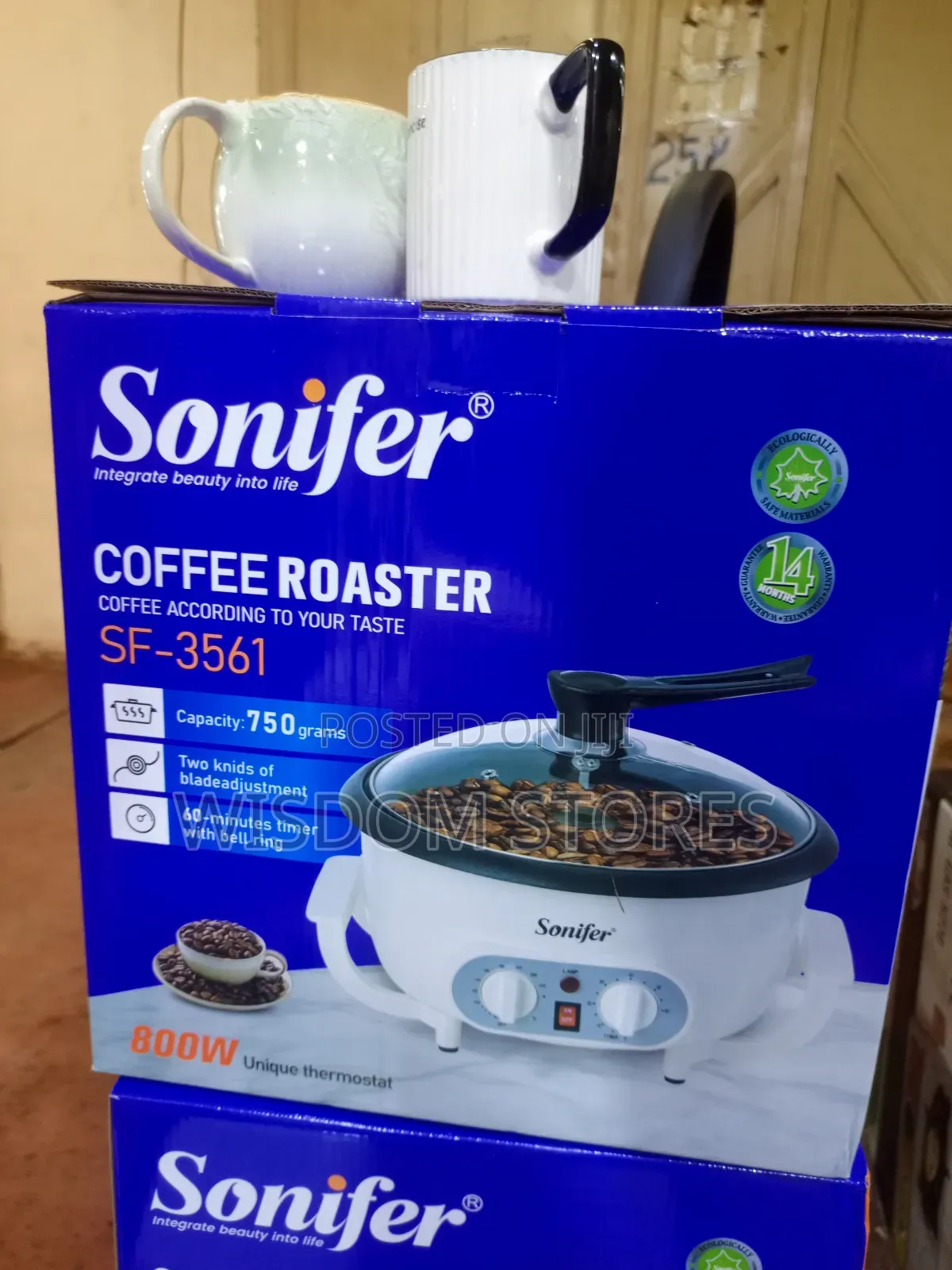 Sonifer Sf-3561 Electric Coffee Roaster.