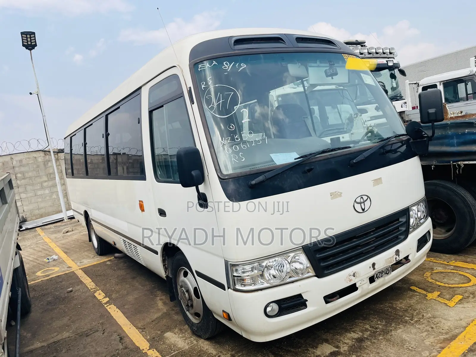 Toyota Coaster 2013 White