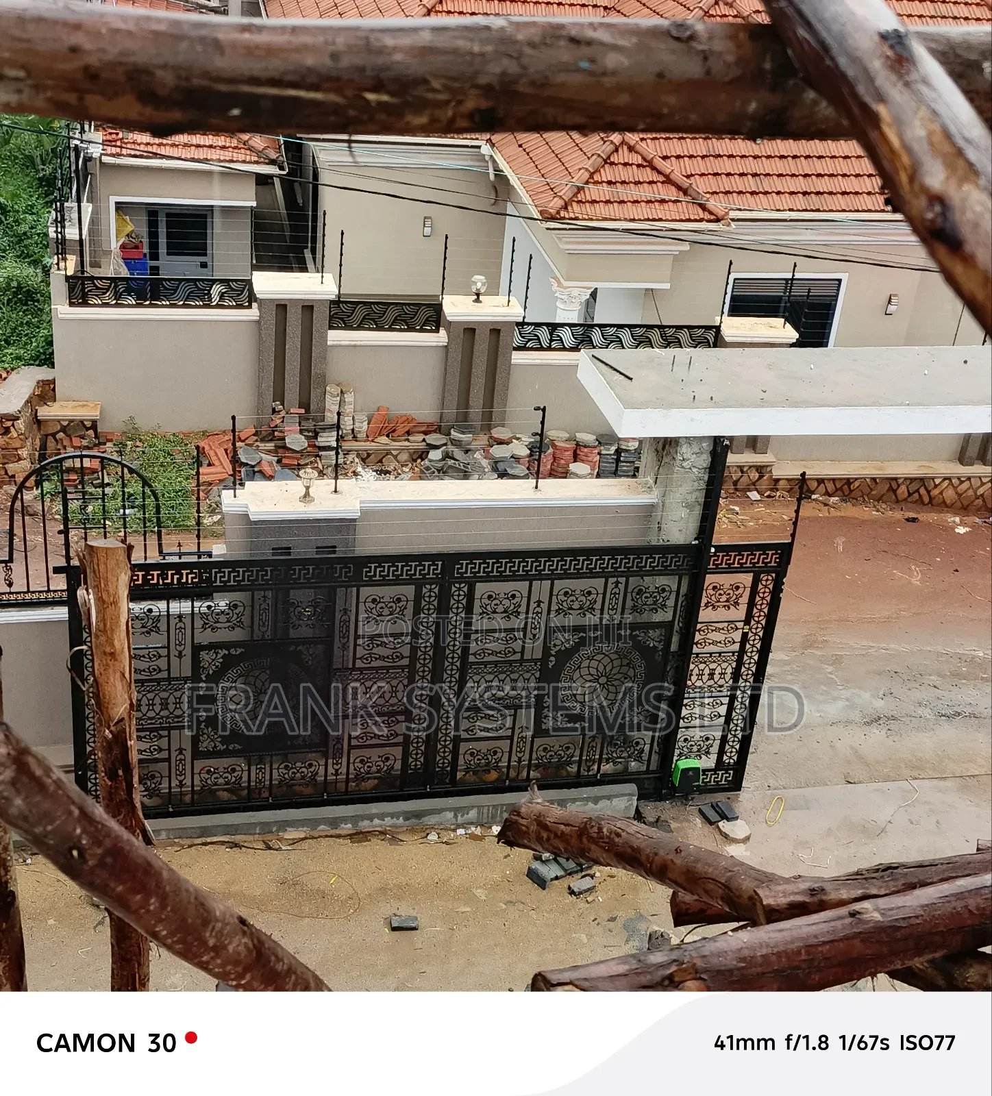 Electric Fence With Braided Wire Stainless