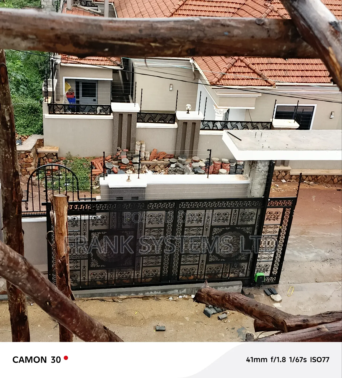 Electric Fence With Braided Wire Stainless