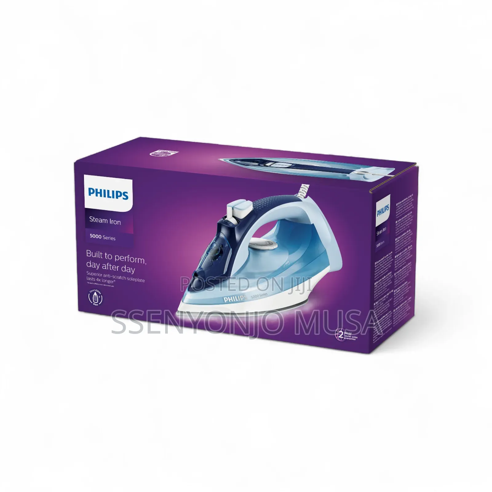 Philips Steam Iron 5000 Series Dst5020/36 | 2400w, 40g/Steam