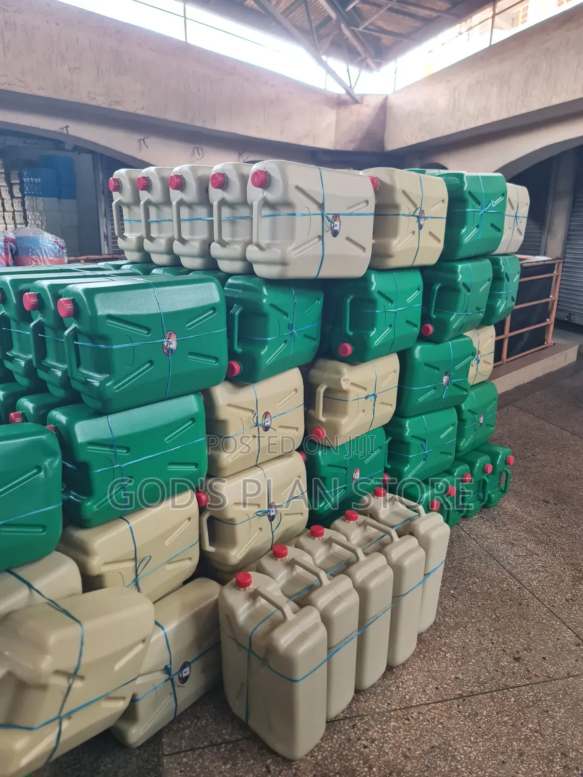 Hdpe Plastic Jerrycans 20litres 5pcs