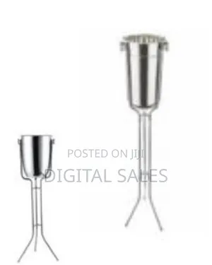 Elegant Freestanding Stainless Steel Champagne
