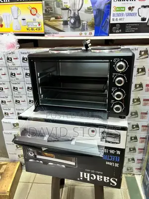 Saachi 30l Electric Oven With Two Hot Plates