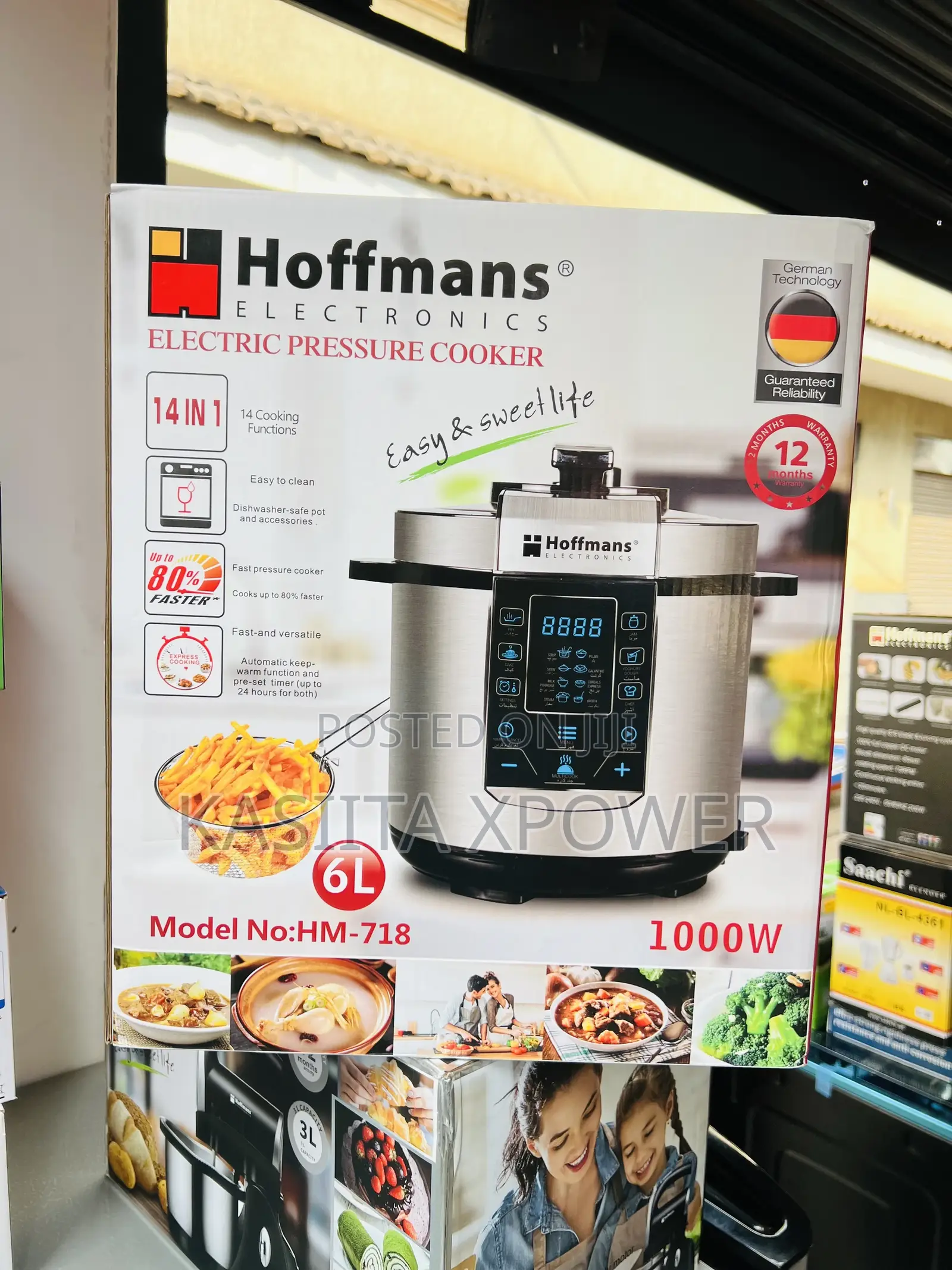 3 in 1 Hoffman Pressure Cooker Hm-718