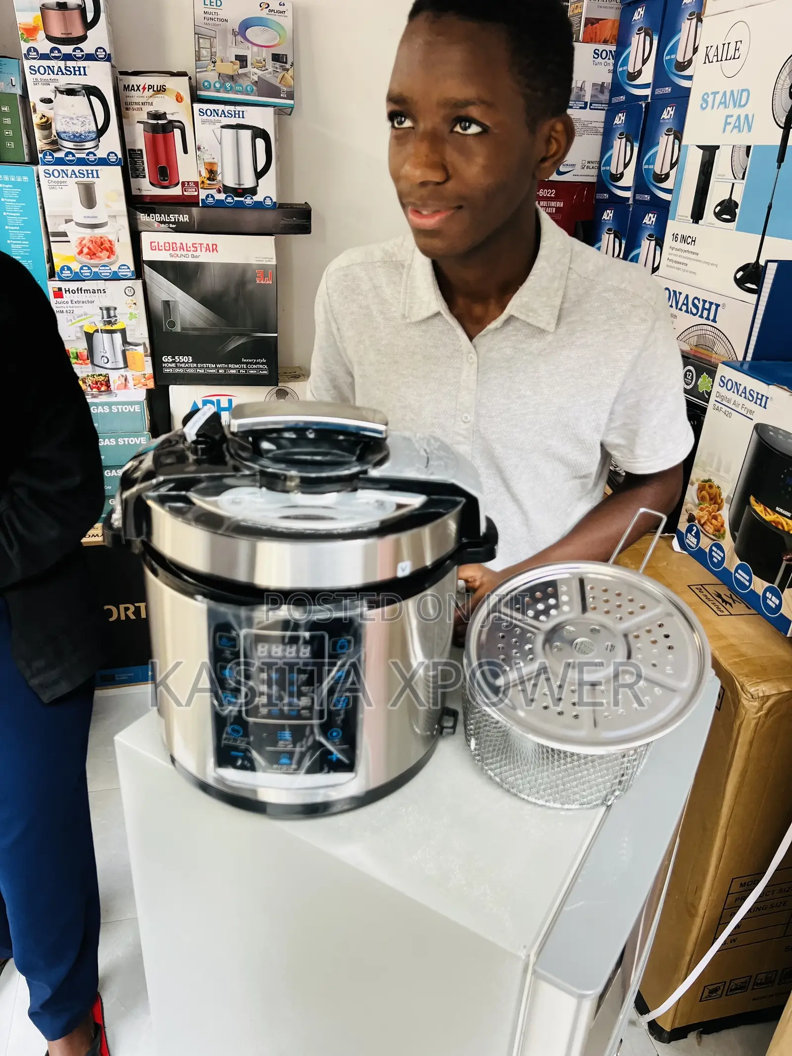 3 in 1 Hoffman Pressure Cooker Hm-718