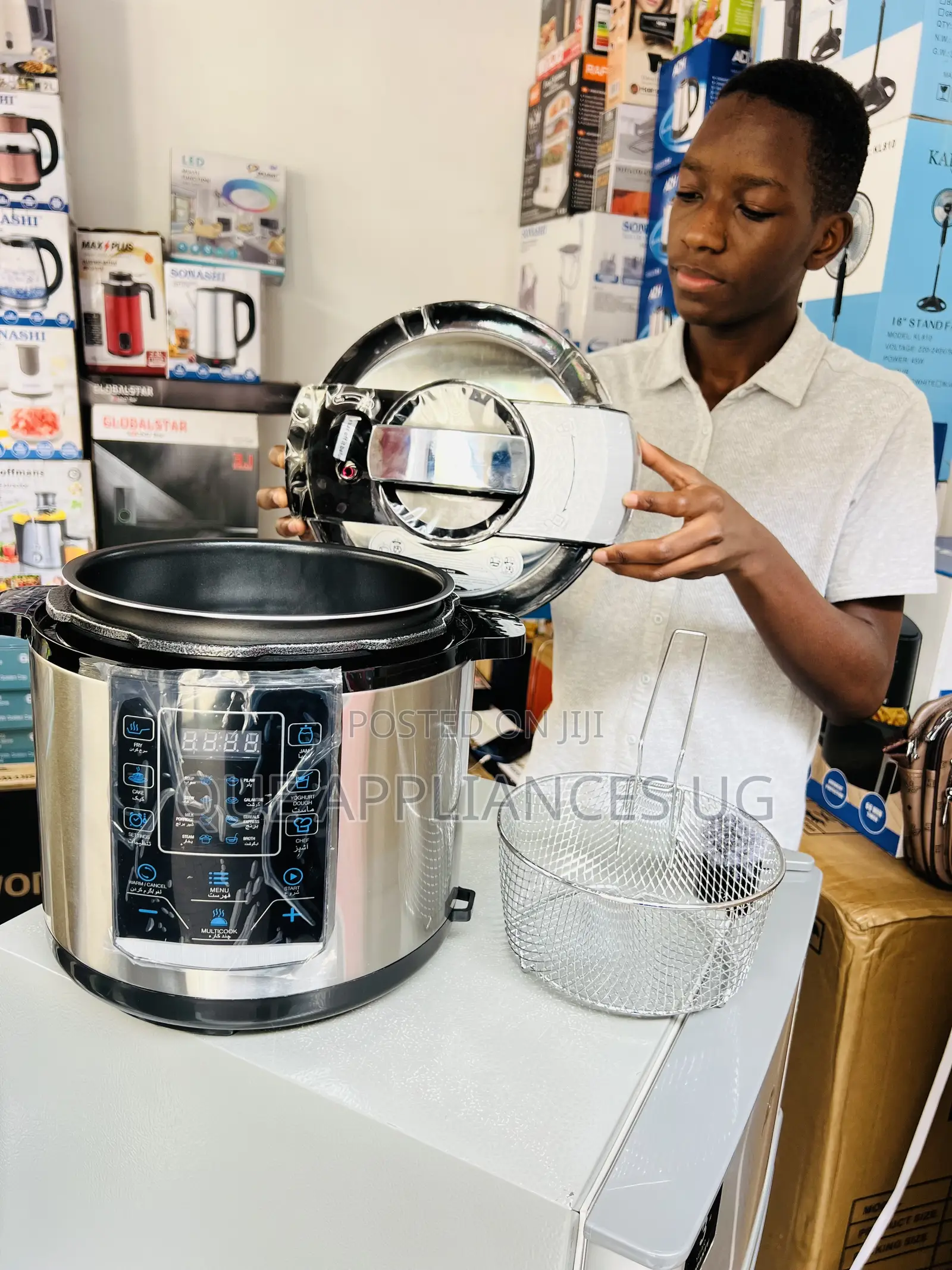 3 in 1 Hoffman Pressure Cooker Hm-718