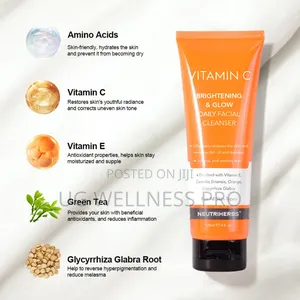 Vitamin C Face Cleanser Soothes and Purifies for Super Clean 120ml