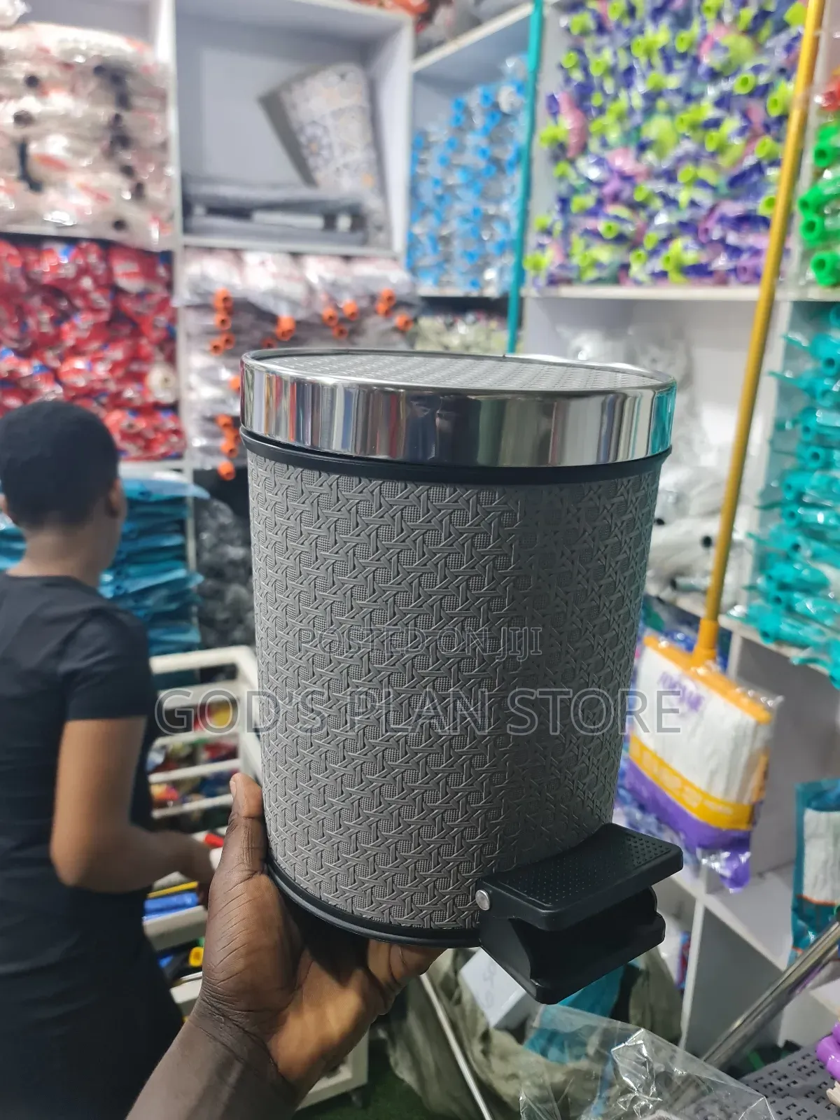 3litres Plastic Pedal Bins Office Bins