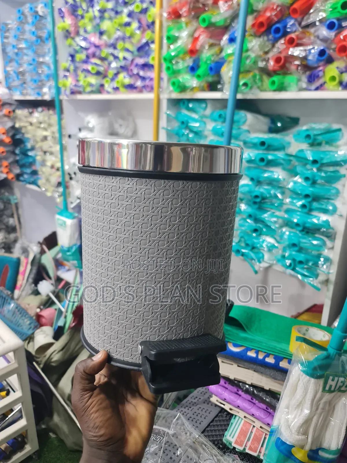 3litres Plastic Pedal Bins Office Bins