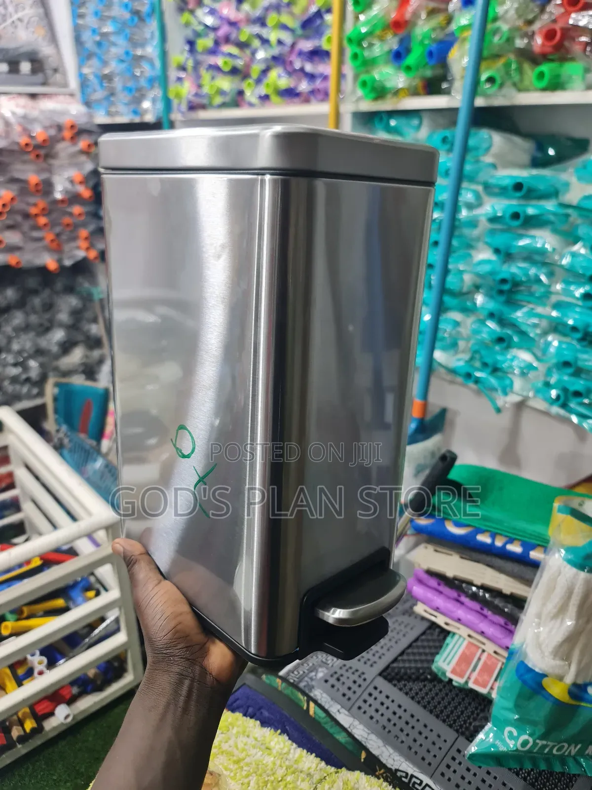 Stainless Coat Office Dust Bins