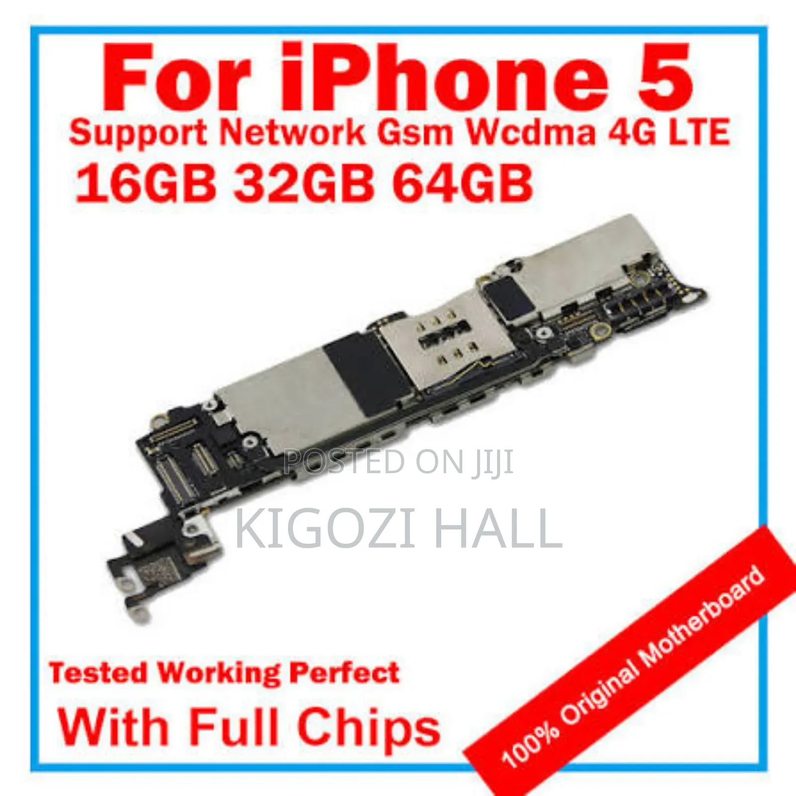iPhone 5s Motherboard Working Board Icloud Free