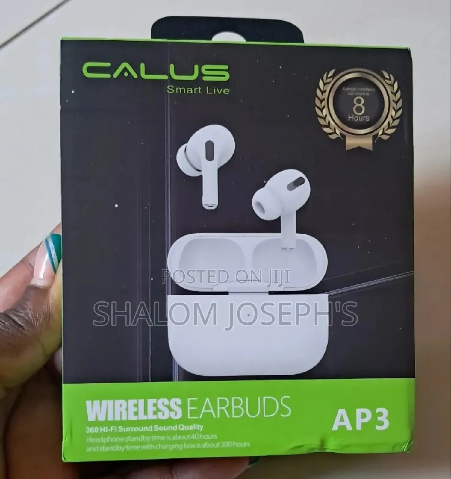 Calus Smart Live Wireless Earbuds _ White