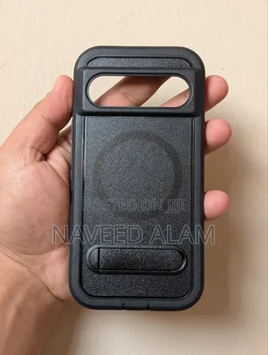 Google Pixel 9pro Black Shockproof Hybrid Pc Protective Military Cover