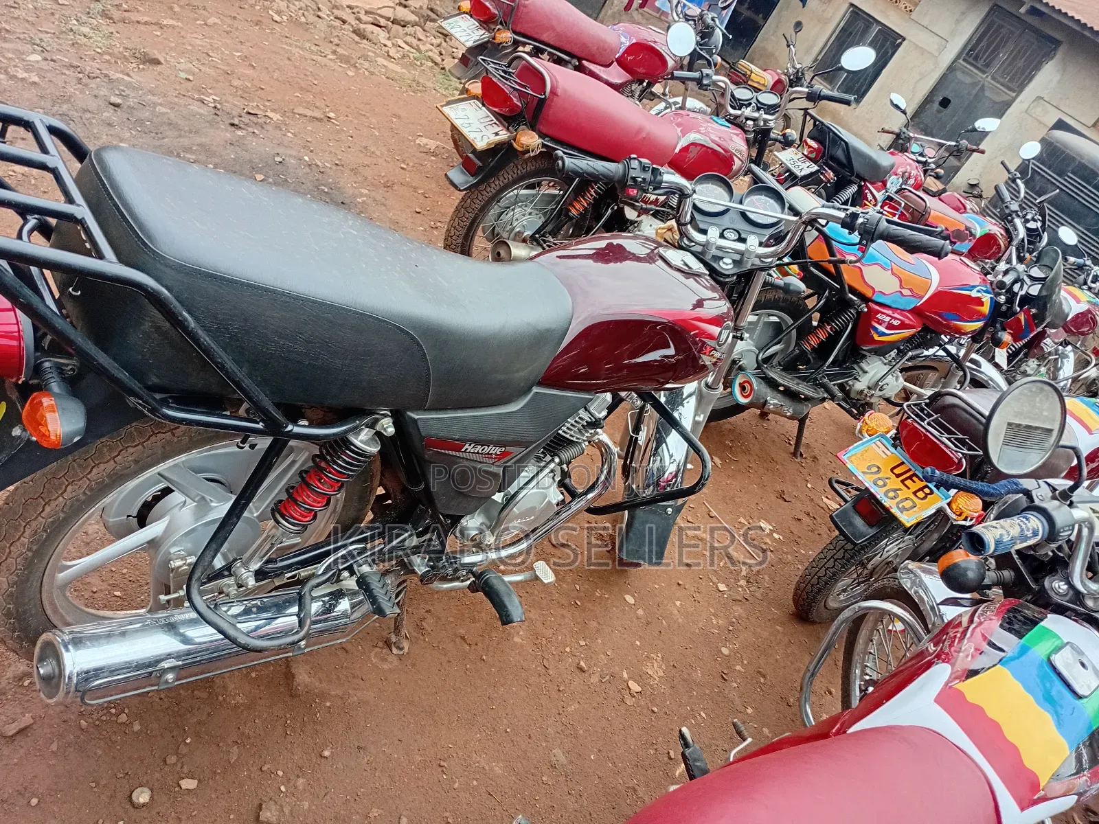 Haojue DK125 2025 Red