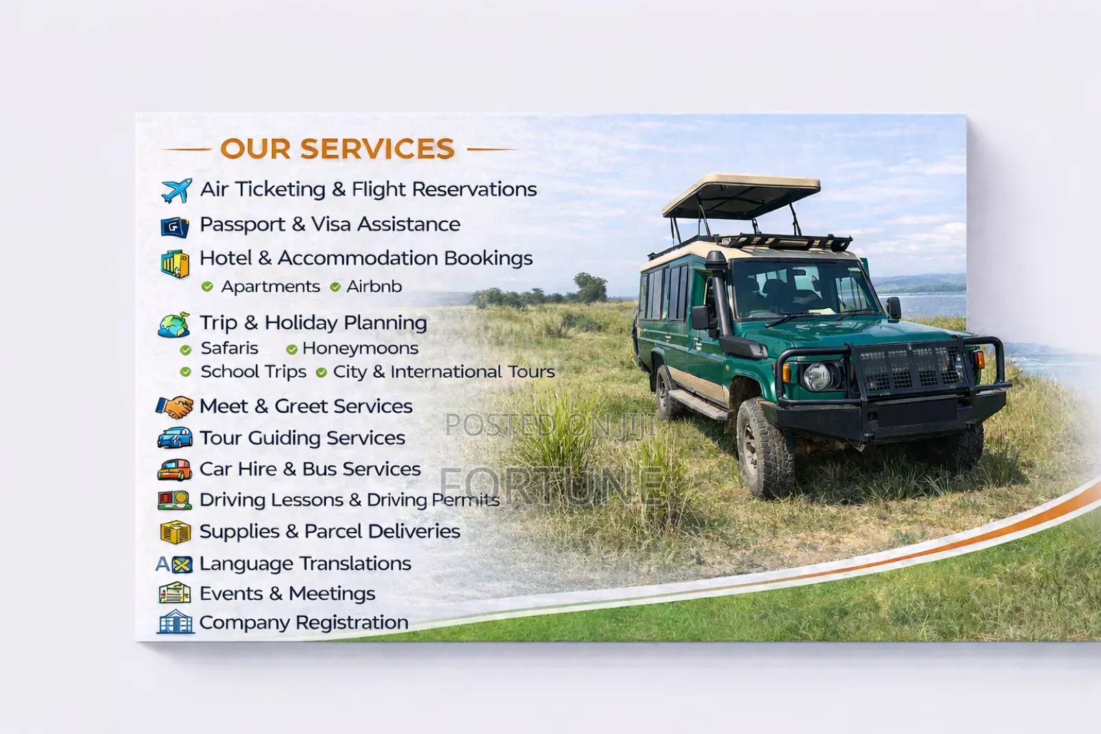 Tours and Travels Services