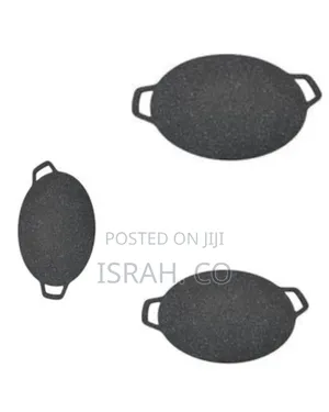 Heavy-Duty Non-Stick Oval Griddle