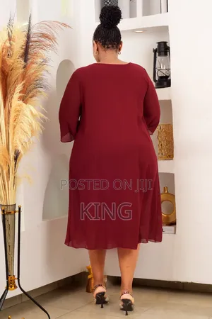 Round Neck Half Dress